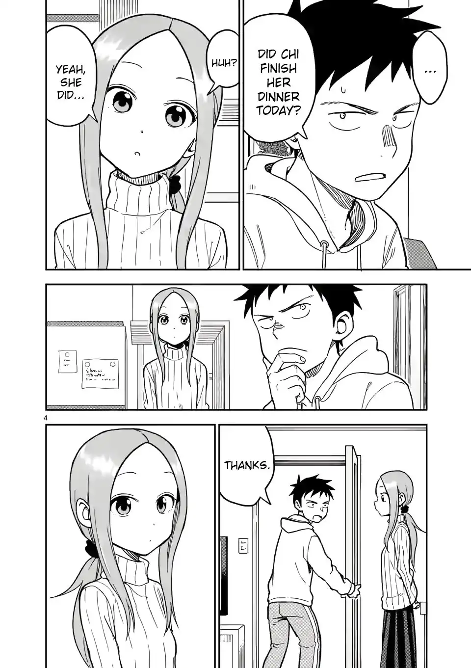 Karakai Jouzu no (Moto) Takagi-san Chapter 127 4